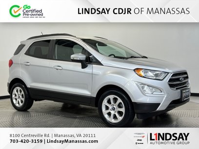 Used 2020 Ford EcoSport SE w/ SE Convenience Package