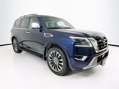 Used 2023 Nissan Armada Platinum w/ Captain's Chairs Package