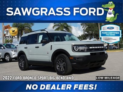 Certified 2022 Ford Bronco Sport Big Bend w/ Convenience Package