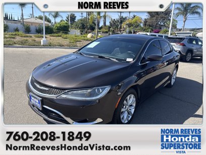 Used 2015 Chrysler 200 C w/ Navigation & Sound Group I