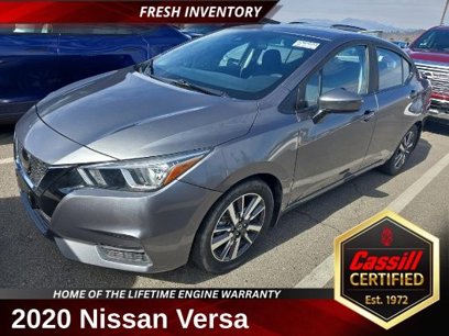 Used 2020 Nissan Versa SV