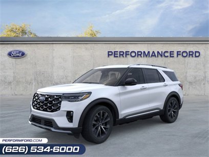 New 2025 Ford Explorer Platinum