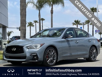 Certified 2024 INFINITI Q50 Red Sport 400