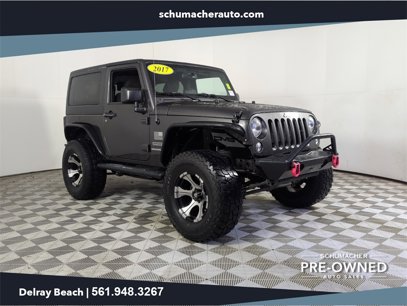 Used 2017 Jeep Wrangler Sport w/ Quick Order Package 24S
