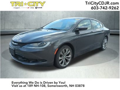 Used 2015 Chrysler 200 S w/ Navigation & Sound Group I