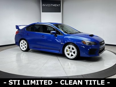 Used 2018 Subaru WRX STI Limited