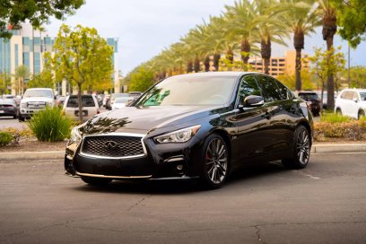 Used 2018 INFINITI Q50 Red Sport 400 w/ Sensory Package (Sport)