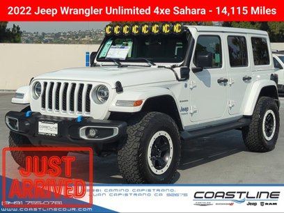 Certified 2022 Jeep Wrangler 4xe Sahara