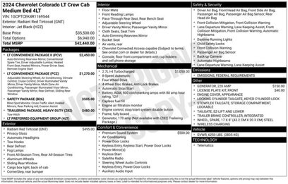 Used 2024 Chevrolet Colorado LT w/ LT Convenience Package II