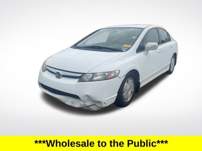 Used 2008 Honda Civic Hybrid Sedan