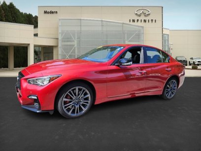Used 2024 INFINITI Q50 Red Sport 400