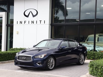 Certified 2023 INFINITI Q50 Luxe w/ Cargo Package
