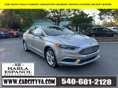 Used 2018 Ford Fusion SE w/ Fusion SE Technology Package