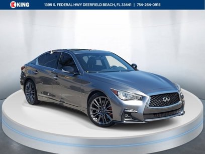 Used 2018 INFINITI Q50 Red Sport 400 w/ Cargo Package (L95)