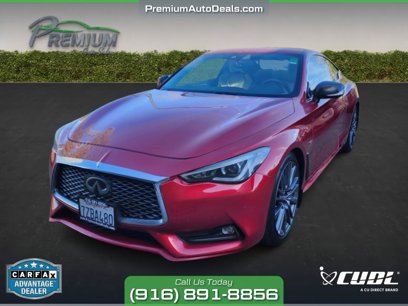 Used 2017 INFINITI Q60 Red Sport 400