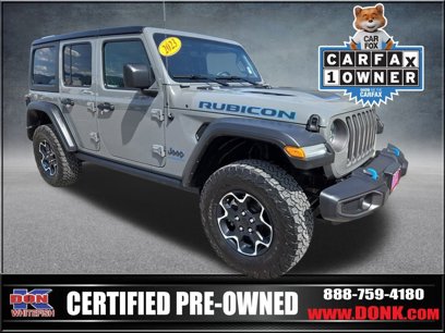Certified 2023 Jeep Wrangler Unlimited Rubicon 4xe w/ Cold Weather Group