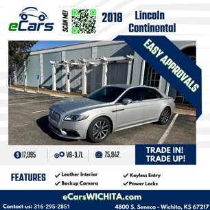 Used 2018 Lincoln Continental Premiere