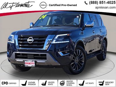 Certified 2024 Nissan Armada Platinum w/ Captain's Chairs Package