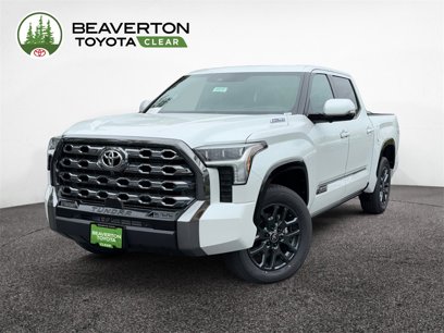 New 2025 Toyota Tundra Platinum
