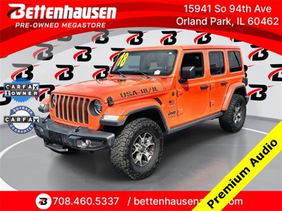 Certified 2018 Jeep Wrangler Unlimited Sahara