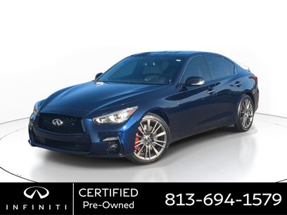 Certified 2021 INFINITI Q50 Red Sport 400