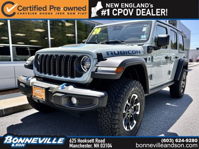 Certified 2024 Jeep Wrangler Unlimited Rubicon 4xe w/ Technology Group