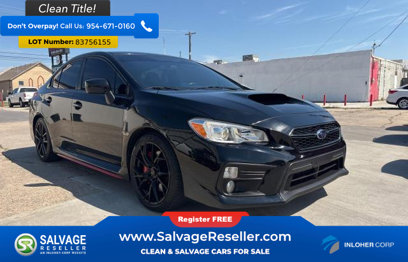 Used 2020 Subaru WRX Premium w/ Performance Package