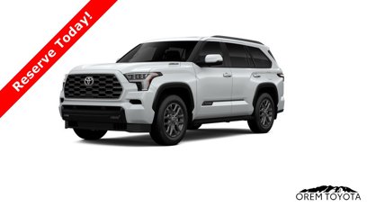 New 2025 Toyota Sequoia Platinum