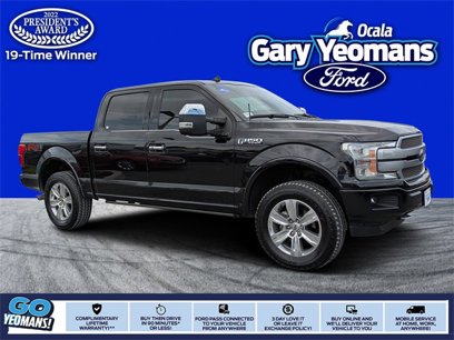 Certified 2019 Ford F150 Platinum