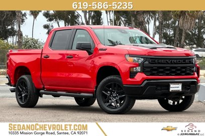 New 2025 Chevrolet Silverado 1500 Custom Trail Boss w/ Turbomax Blackout Package