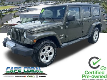 Certified 2015 Jeep Wrangler Unlimited Sahara w/ Connectivity Group