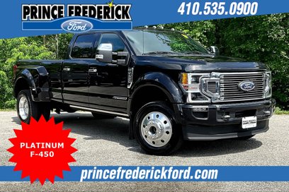 Used 2021 Ford F450 Platinum w/ Snow Plow Prep Package