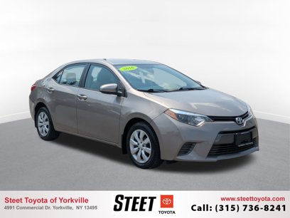 Used 2016 Toyota Corolla LE