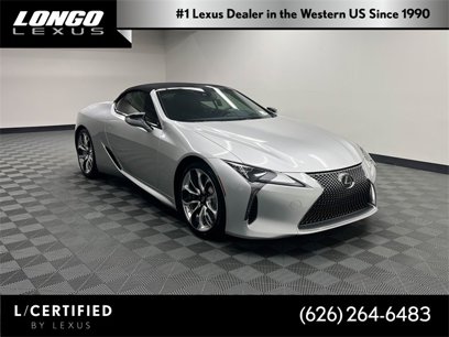 Certified 2021 Lexus LC 500 Convertible w/ Touring Package