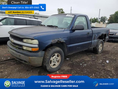 Used 2002 Chevrolet Silverado 1500 4x4 Regular Cab w/ Heavy Duty Suspension Pkg