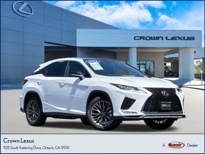 Certified 2022 Lexus RX 450h F Sport