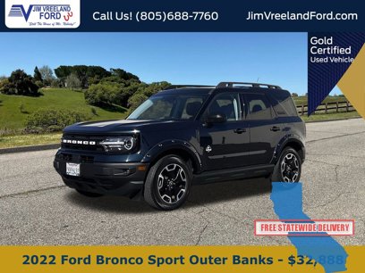Certified 2022 Ford Bronco Sport Outer Banks w/ Tech Package