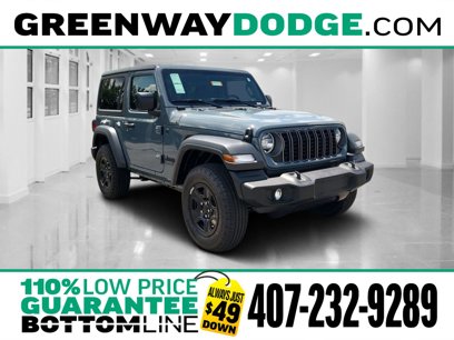 New 2025 Jeep Wrangler Sport