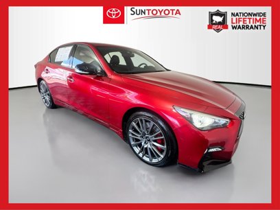 Used 2021 INFINITI Q50 Red Sport 400