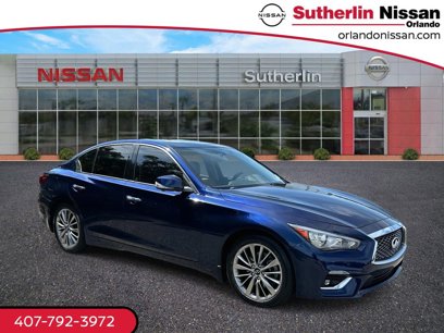 Used 2022 INFINITI Q50 Luxe w/ Cargo Package