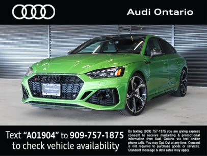 Used 2022 Audi RS 5 Sportback w/ Black Optic Carbon Package