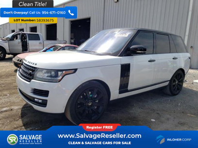 Used 2017 Land Rover Range Rover Supercharged