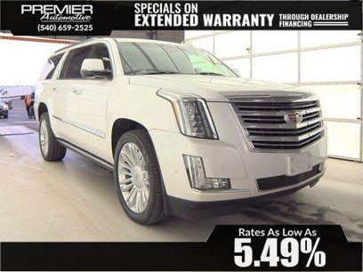 Used 2017 Cadillac Escalade ESV Platinum