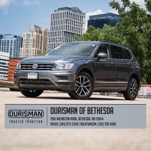 Used 2021 Volkswagen Tiguan SE w/ 3rd Row Seat Package