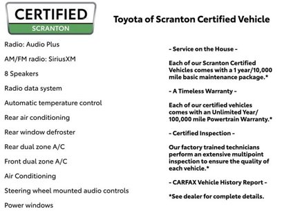 Certified 2024 Toyota Sienna XLE