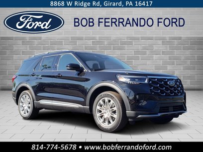 New 2025 Ford Explorer Platinum
