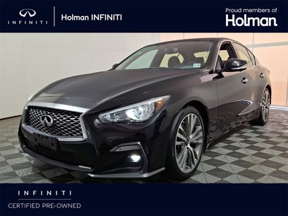 Certified 2022 INFINITI Q50 Sensory