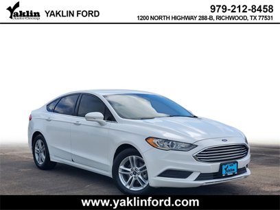 Used 2018 Ford Fusion SE