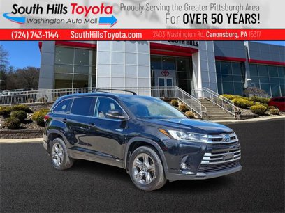 Certified 2019 Toyota Highlander Limited Platinum