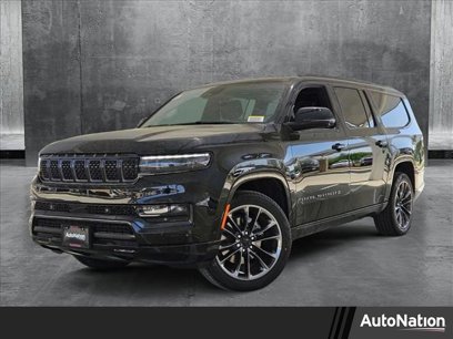New 2025 Jeep Grand Wagoneer L Series II Obsidian w/ Quick Order Packagew 28T